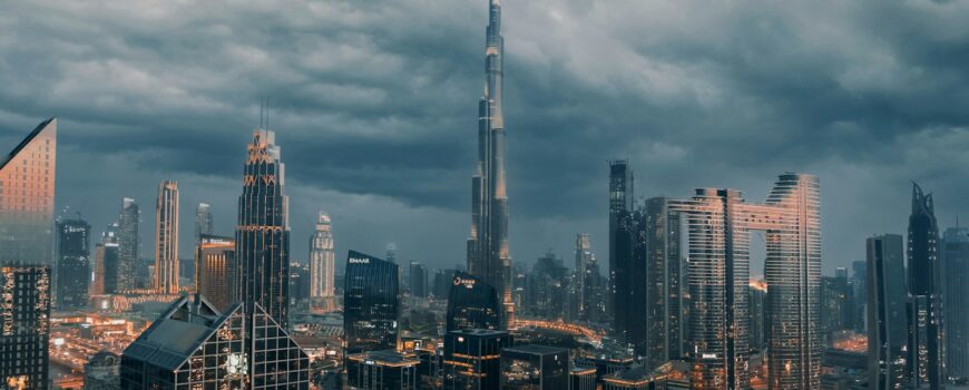 مدينة دبي وبرج خليفة